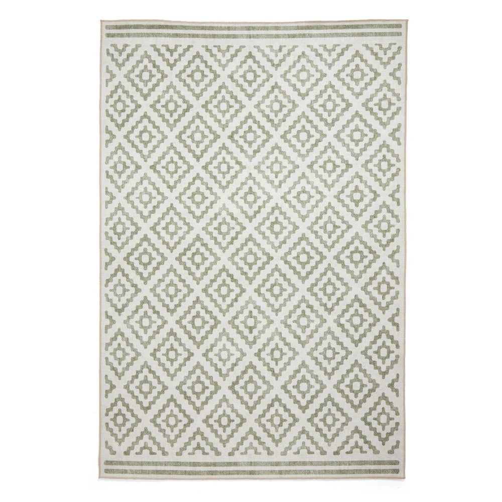 Zöld mosható szőnyeg 76x150 cm Coral Green – Think Rugs